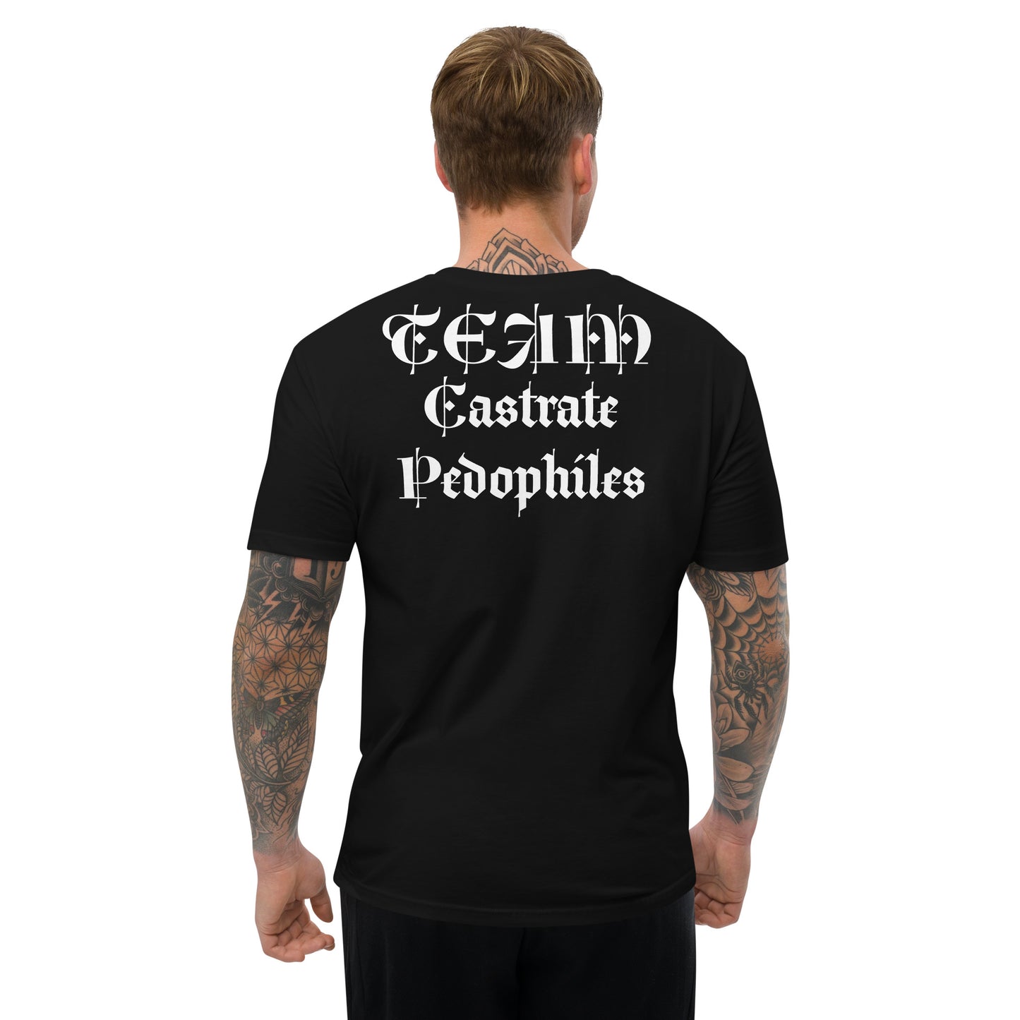 Red Legion - Team Castrate Pedohiles - Short Sleeve T-shirt