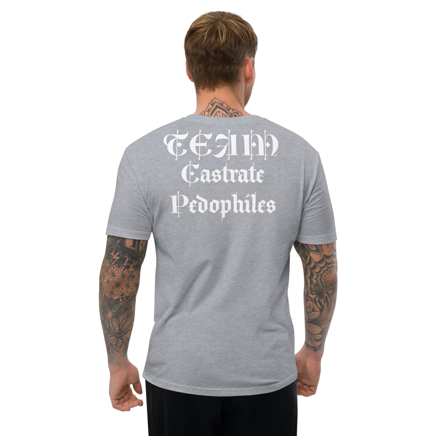 Red Legion - Team Castrate Pedohiles - Short Sleeve T-shirt