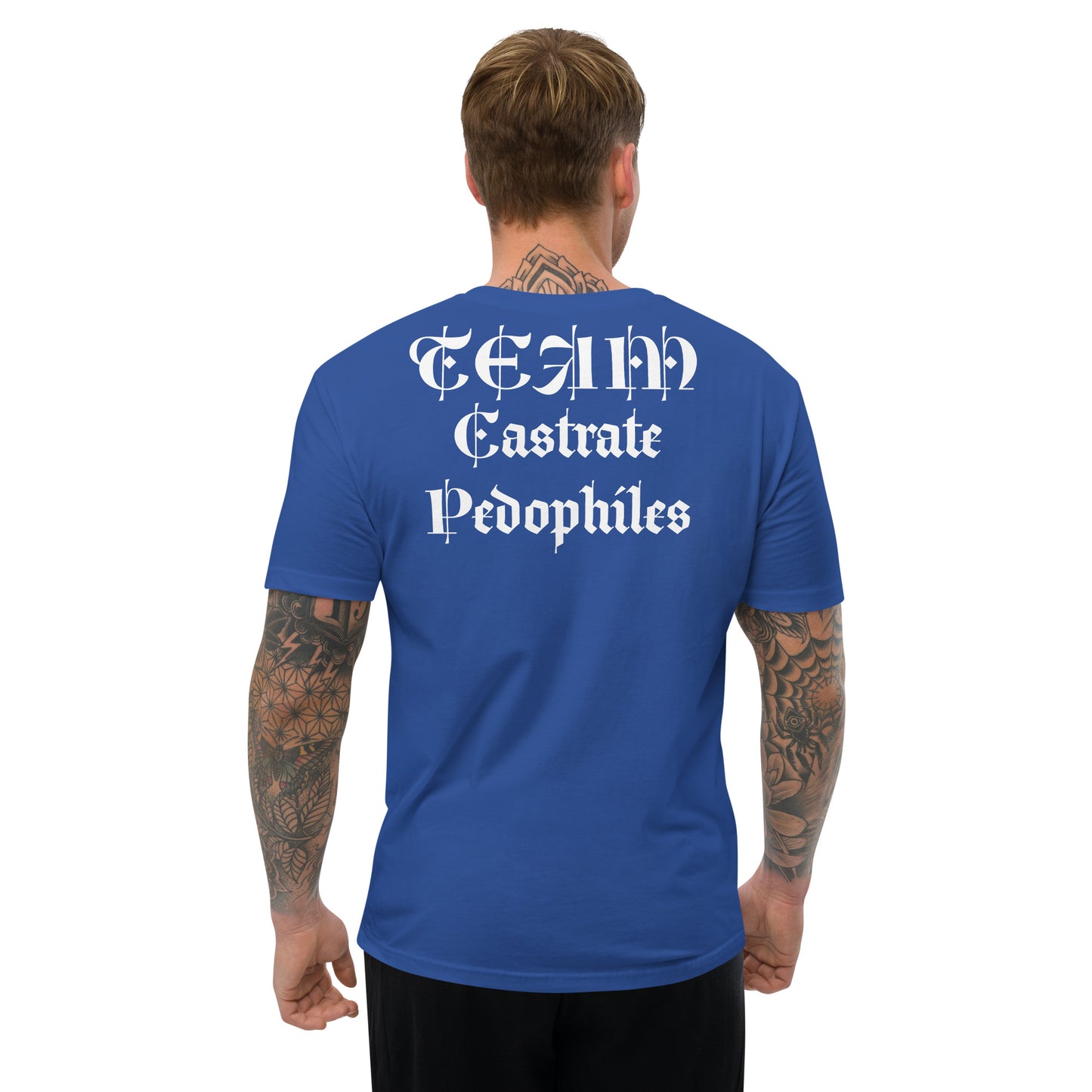 Red Legion - Team Castrate Pedohiles - Short Sleeve T-shirt