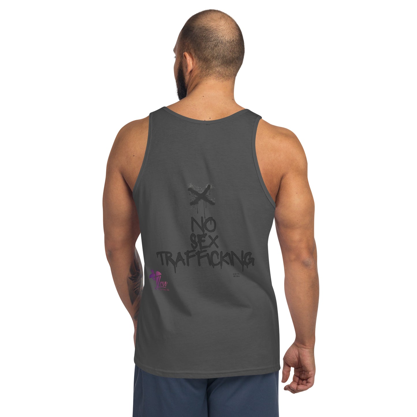 Red Legion - No Sex Trafficking - Tank Top