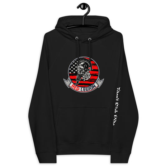 Red Legion - Don't F*ck Kids - Unisex eco raglan hoodie