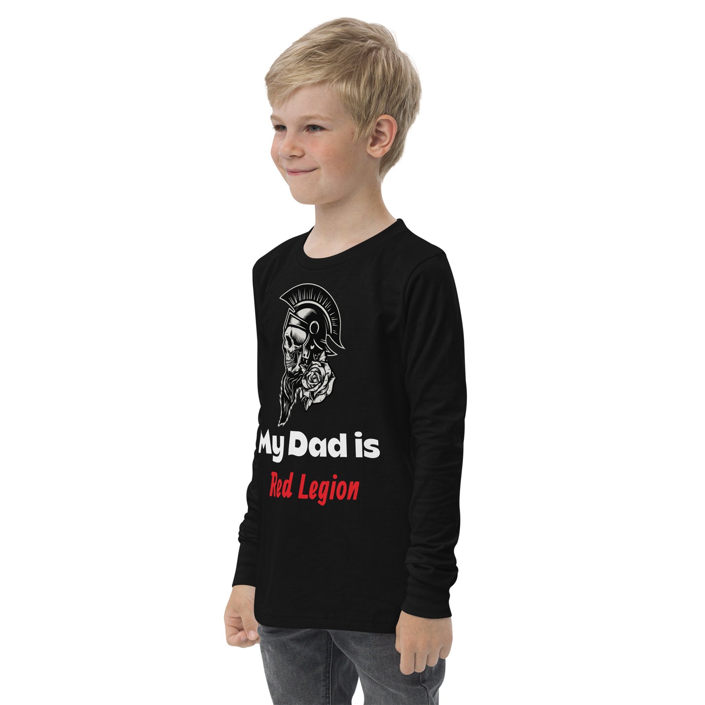 Red Legion - My Dad Is... - Youth long sleeve tee